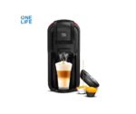 One life Espresso Machine Multi Capsule Coffee Maker 4 in 1 ES90RB -Red & Black amara onlinestore-2