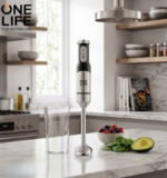 One Life Hand Blender,1300W, 5-Speed, Hb1300B -Stainless - Image 4