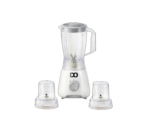 خلاط ايدو ، 600 واط، 1.5 لتر، 2مطحنة, BLGR600-WH - أبيض