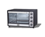 فرن كهربائي ايدو ,مزود بشواية، 2000 واط، 50 لتر، TO50SG-BK- فضي