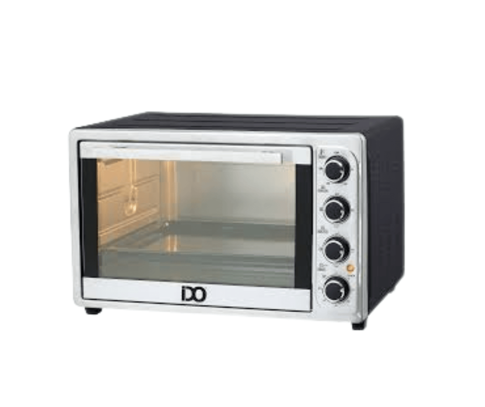 IDO Electric Oven with Grill, 2000-Watt, 50 Liter, TO50SG-BK - Silver- amara onlinestore (2) فرن IDO الكهربائي مع المشواة، 50 لتر-2000 W-TO50DG-SV- فضي - الصورة 1