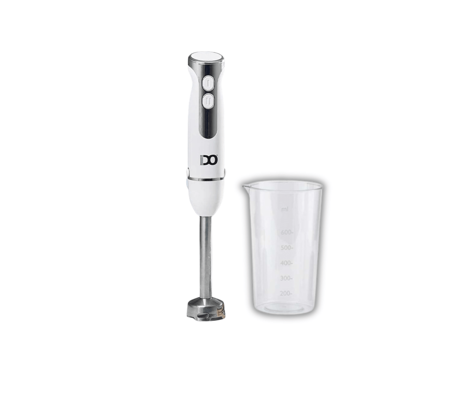IDO خلاط يدوي 800 واط، 600 مل، HBL800-WH-أبيض، متجر أمارا أون لاين ستور IDO هاند بلندر 800 واط، 600 مل، HBL800-WH-أبيض، 800 واط، 600 مل - الصورة 1