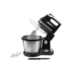 مضرب بيض بالعجان، 500 واط، 3.5 لتر، 5 سرعات - MB500-BK- أسود