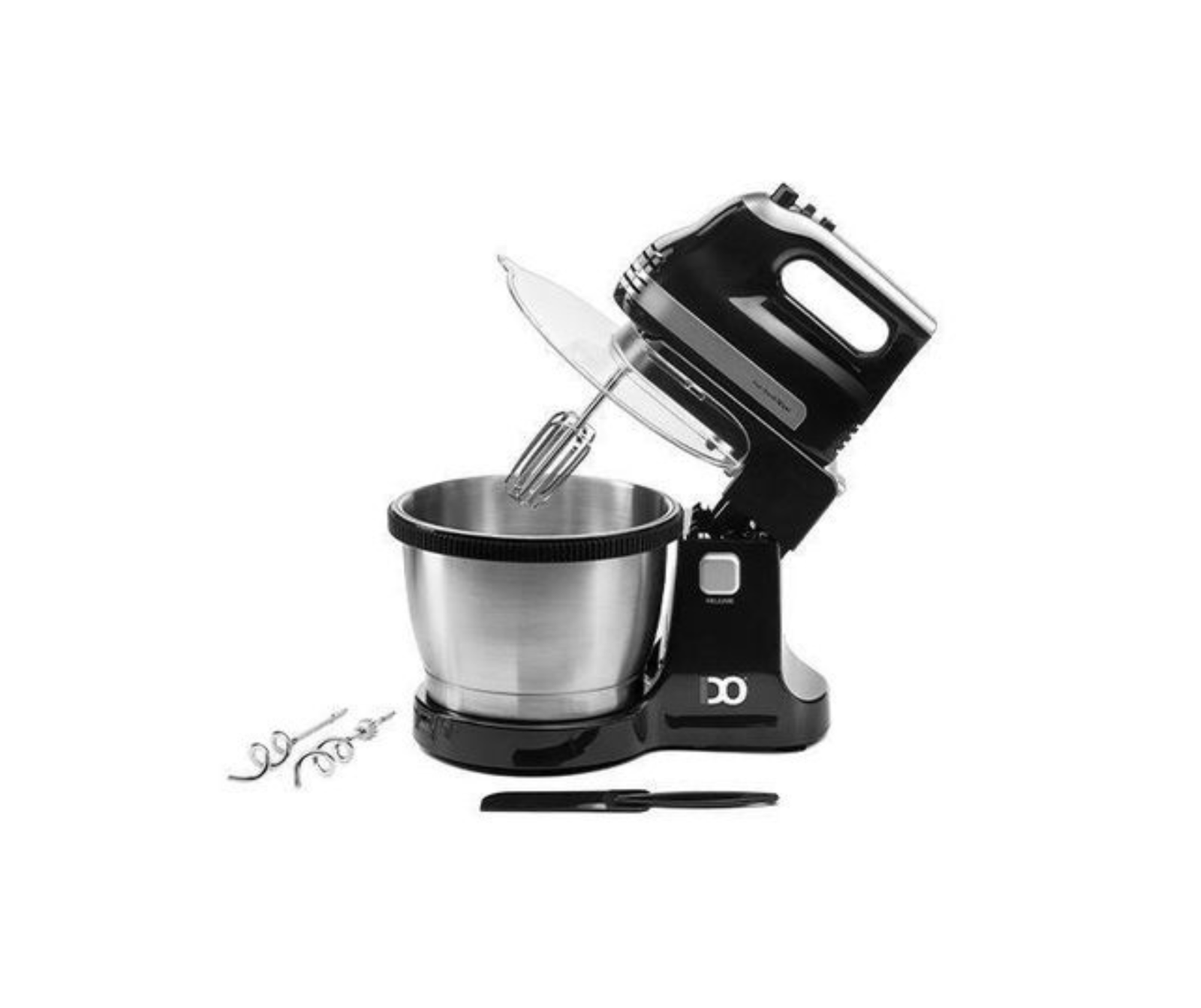 الخلاط الحامل آي دي أو، 500 واط، 3.5 لتر، - MB500-BK- أسود أمارا أون لاين ستور مضرب بيض بالعجان، 500 واط، 3.5 لتر، 5 سرعات - MB500-BK- أسود - الصورة 1