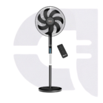 Mienta Stand Fan 18-inch Remote Control SF351438A- Black