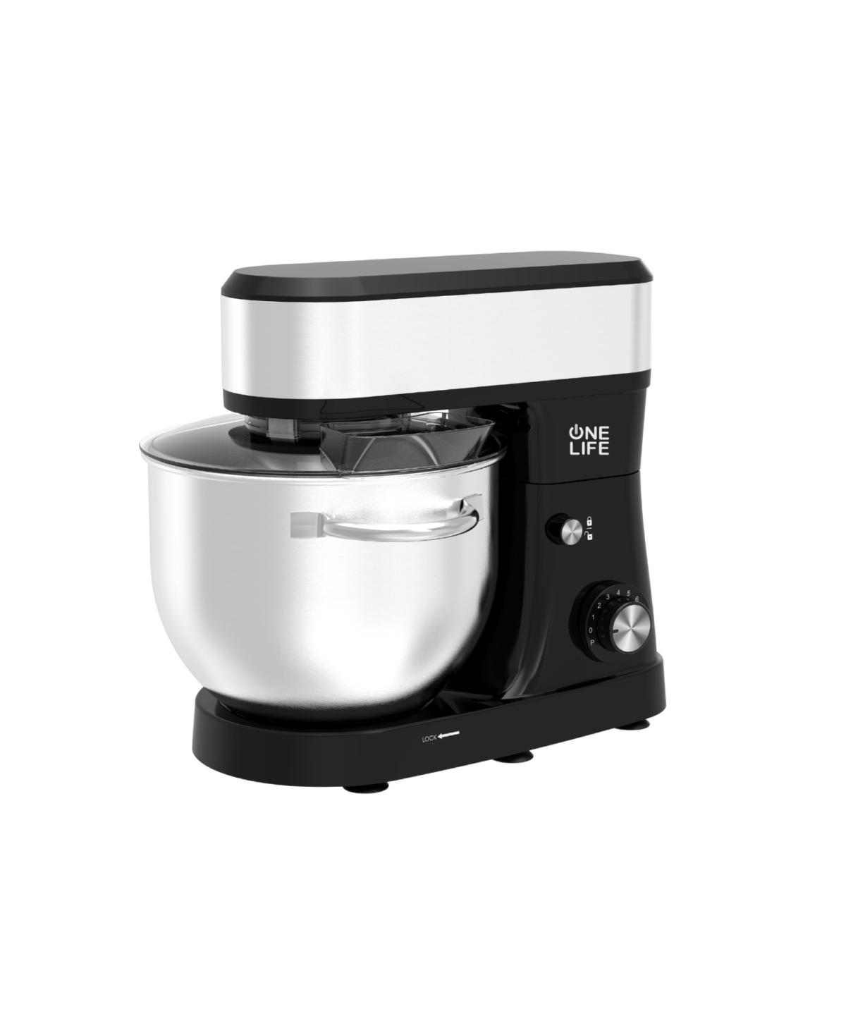 One Life Stand Mixer, 10-litres, 2000W,10 speed, KM10BK -Black - Image 3
