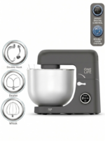 One Life Stand Mixer Digital, 8L,1800W, double hook, KM200DG- gray