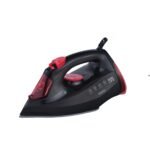 One Life, Steam Iron, 2300W, Ceramic Base, ST230B-Red & Black