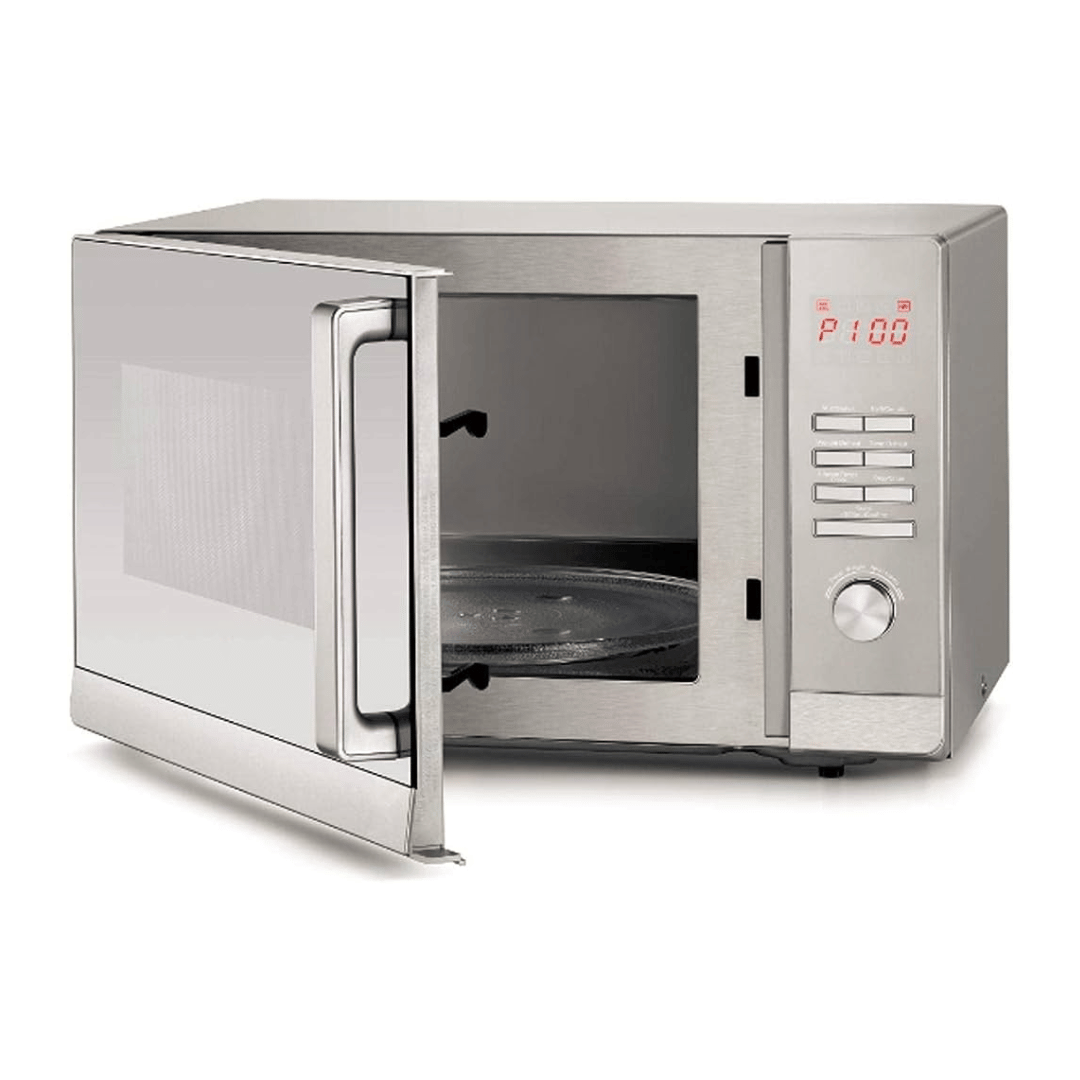 Black And Decker 30L Lifestyle Microwave Oven With Grill Countertop MZ30PGSS-B5 Silver - Amara