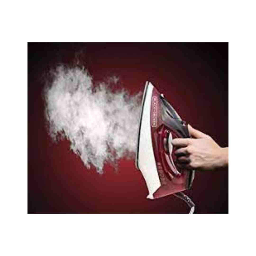 Black & Decker Steam Iron X1550-B5 1600 watt - Red amara onlinestore (5)