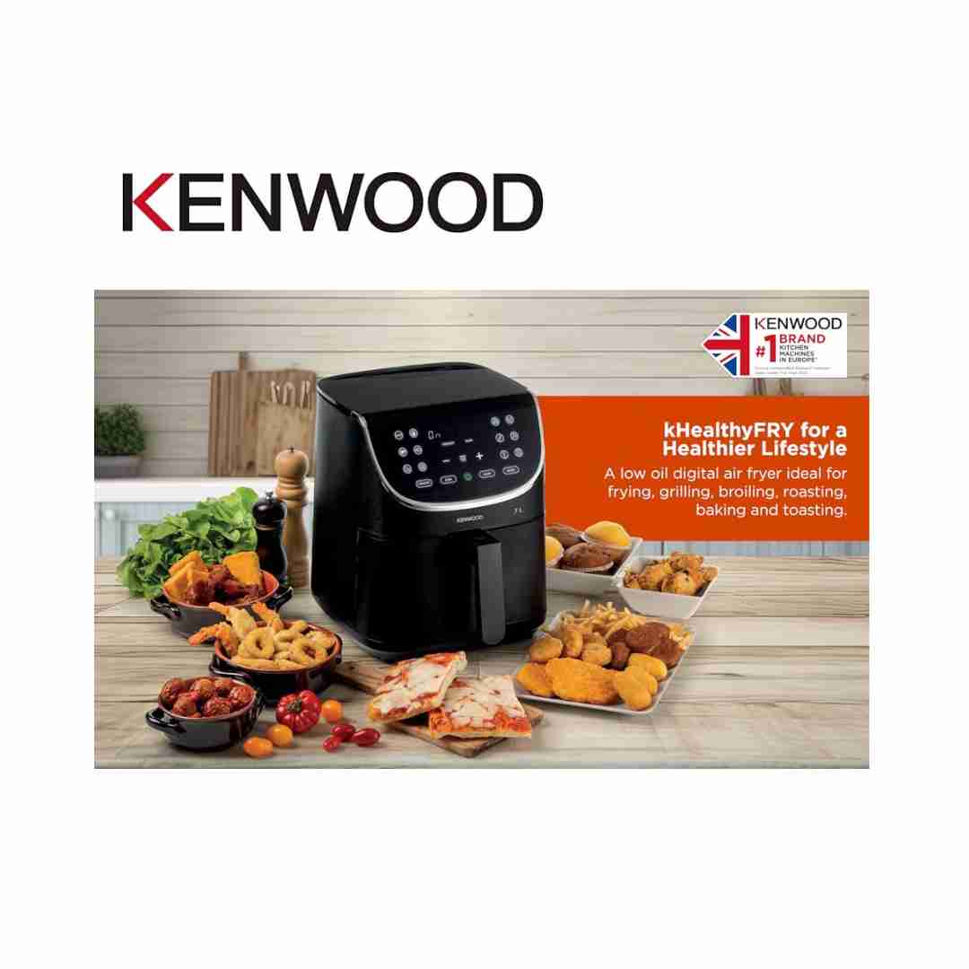 Kenwood Healthy Fryer 7L 1800W HFP80.000BK -Black amara Kenwood (2)