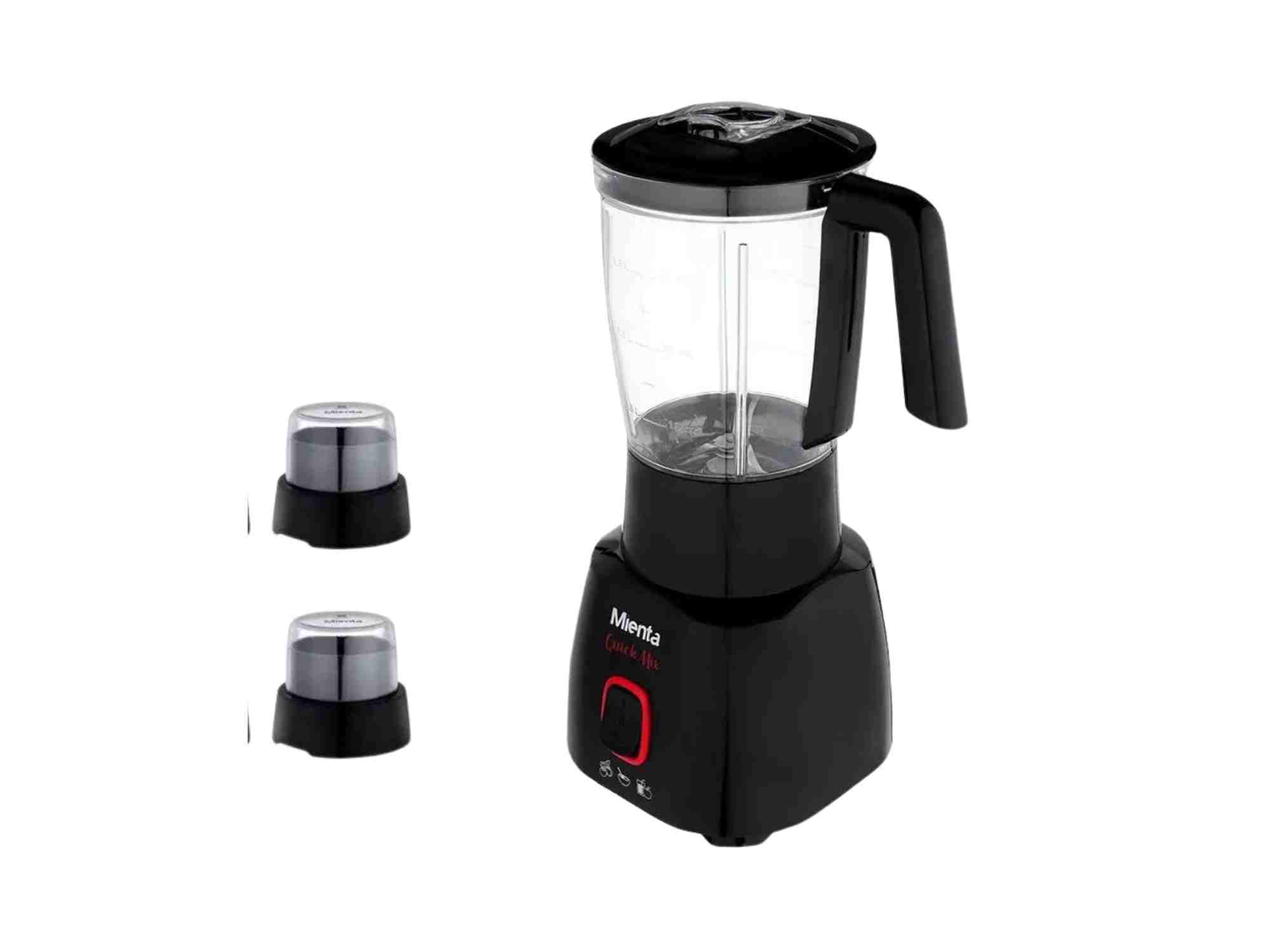 Mienta Blender 400W 1.75 Liter BL1361B- Black With 2 Grinder amara onlinestore (3)