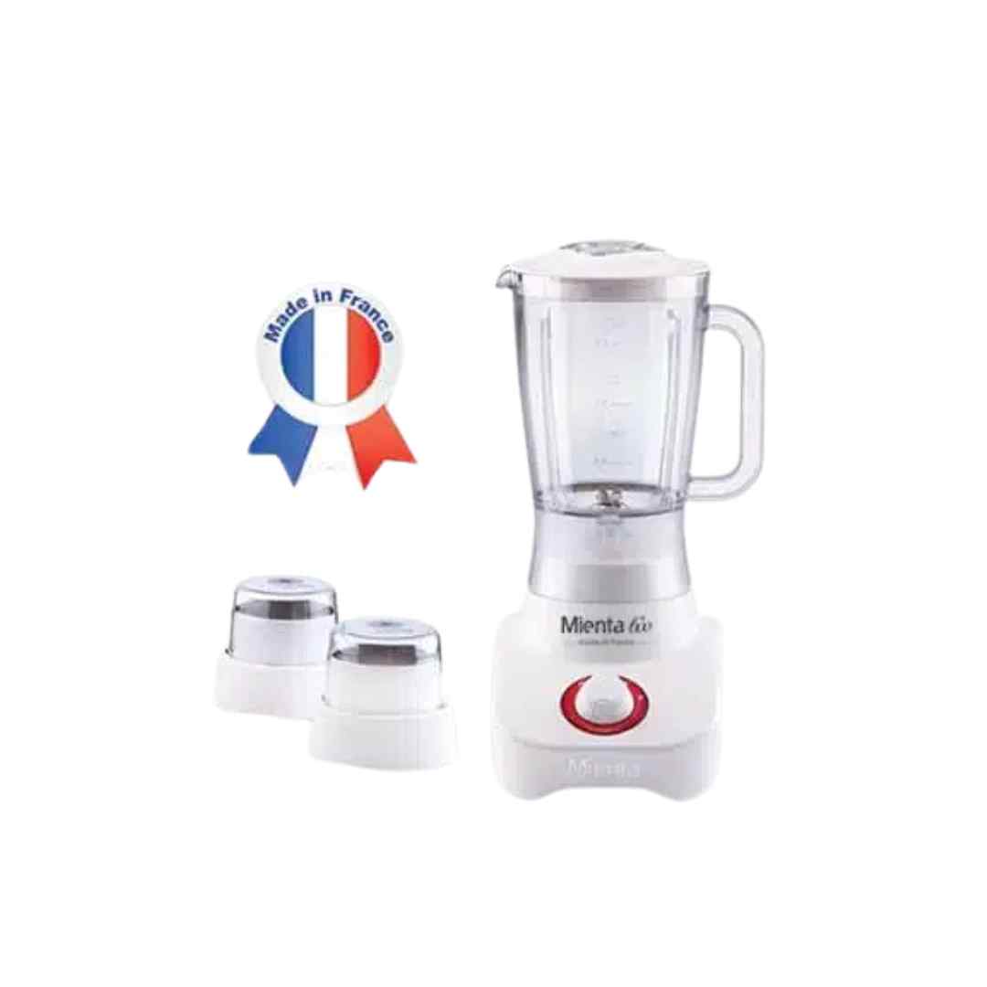 Mienta Blender 600 Watt With 2 Mill BL1221A- White amara onlinestore (2)