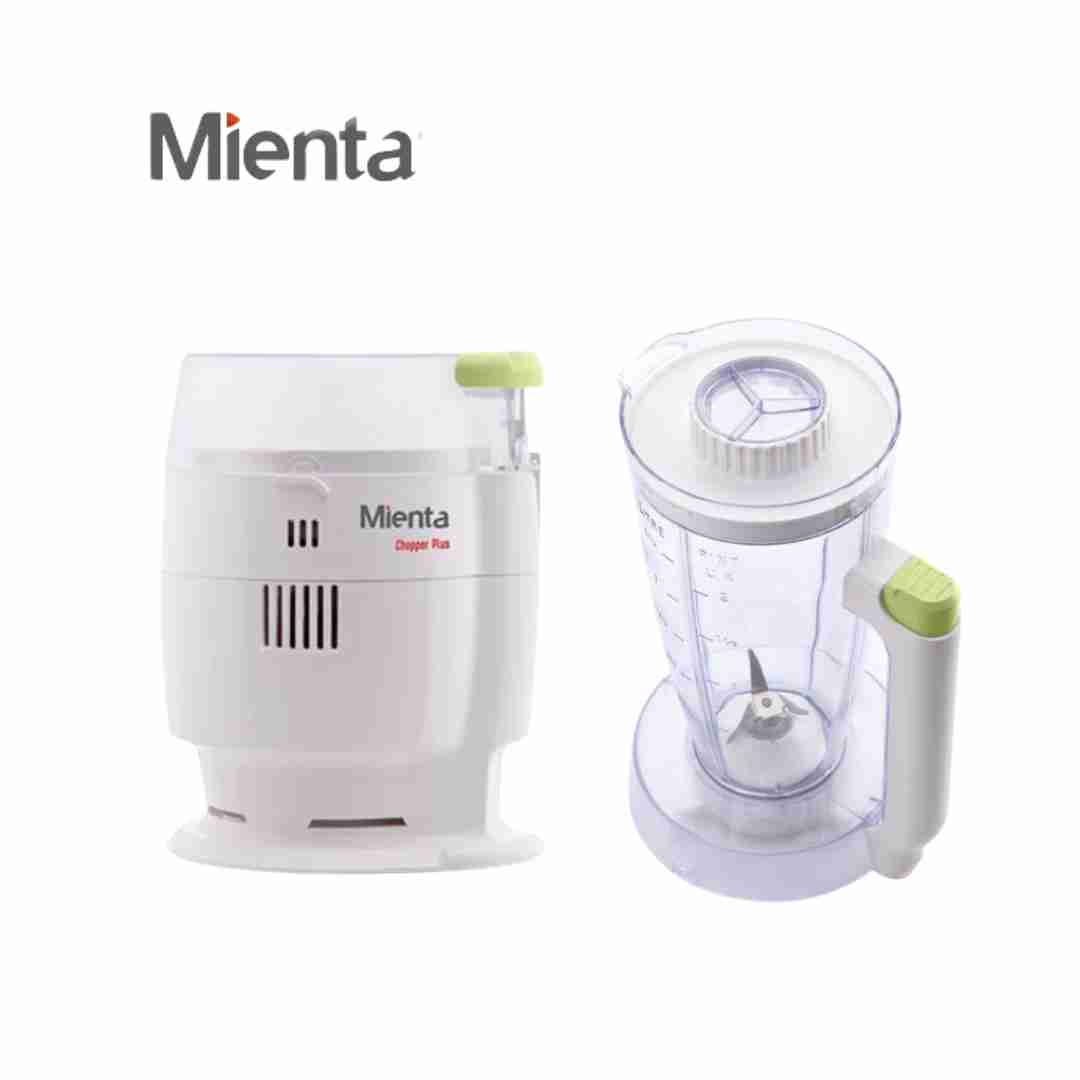 Mienta Chopper With Blender Jar 1000-watt CH645 - White amara onlinestore (1)
