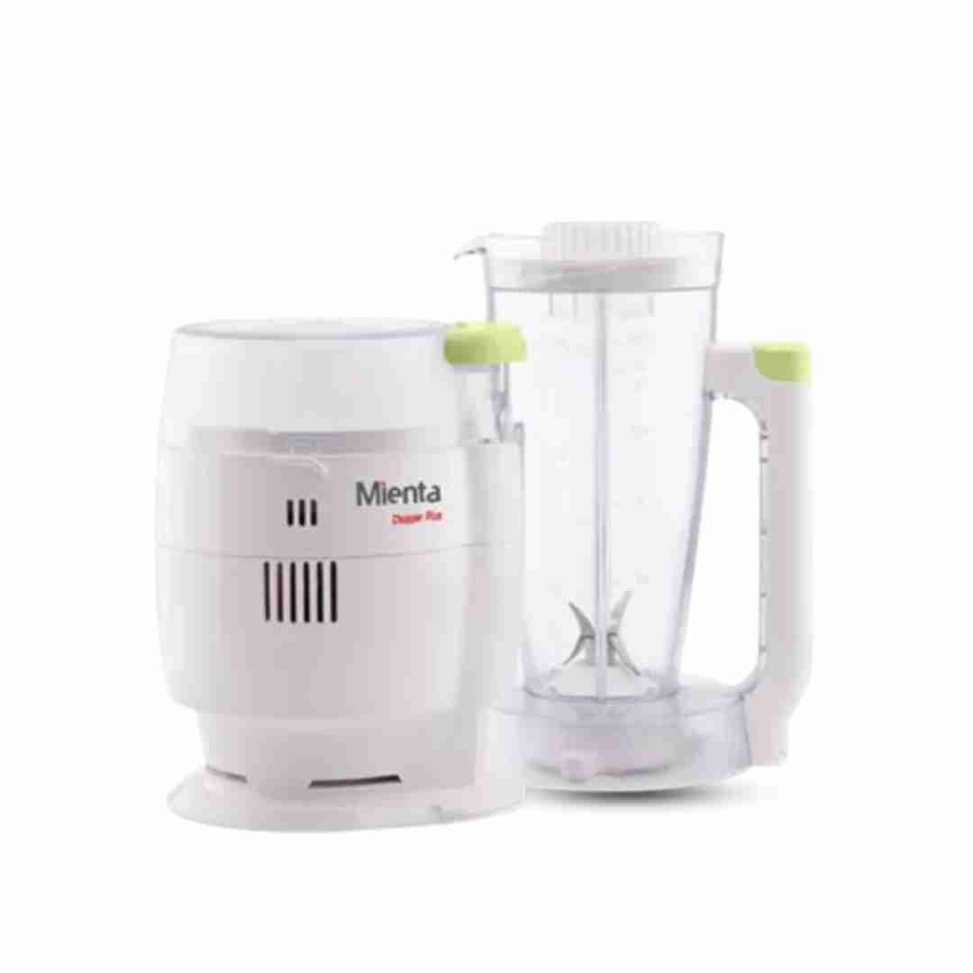 Mienta Chopper With Blender Jar 1000-watt CH645 - White amara onlinestore