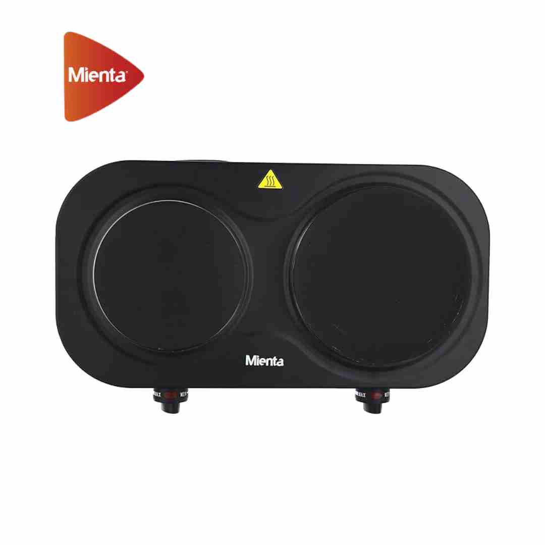 Mienta Hot Plates 2 Burners – HP41225A-2500W amara onlinestore (1)