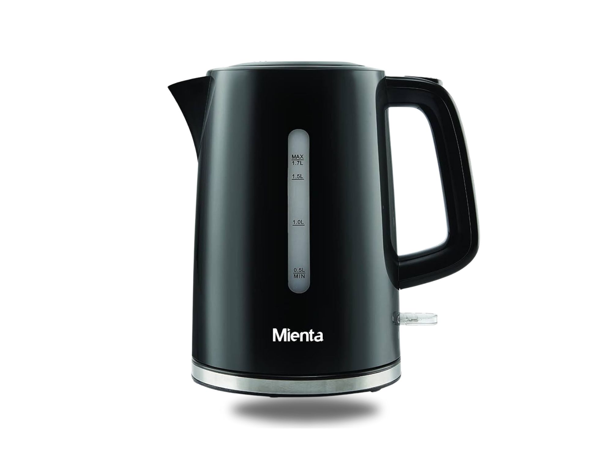 Mienta Quartz Electric Kettle 1.7 Liters 2150 watt EK201620A- Black amara onlinestore