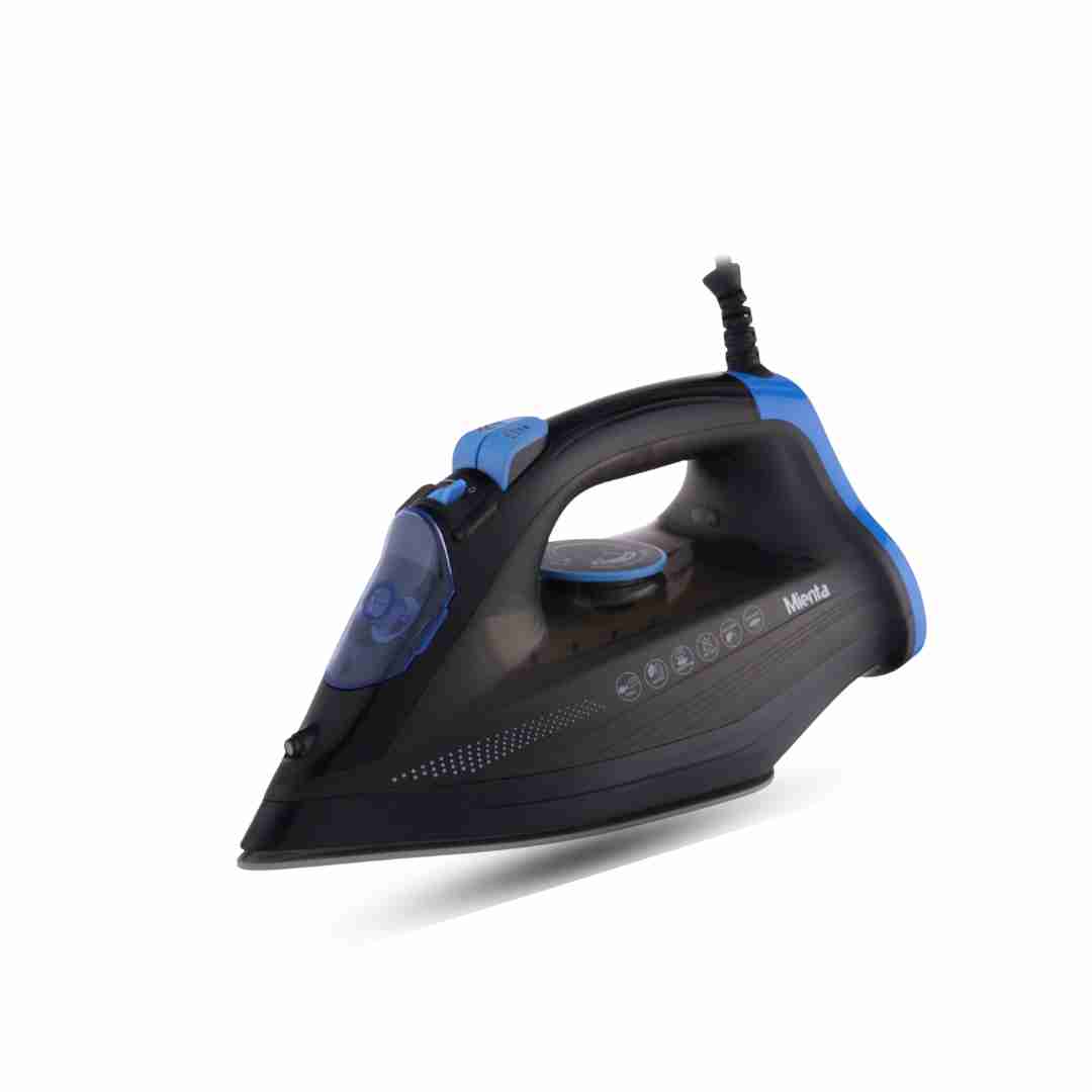 Mienta Steam Iron Ceramic Base 2100 W -SI181338A- Black Blue amara onlinestore