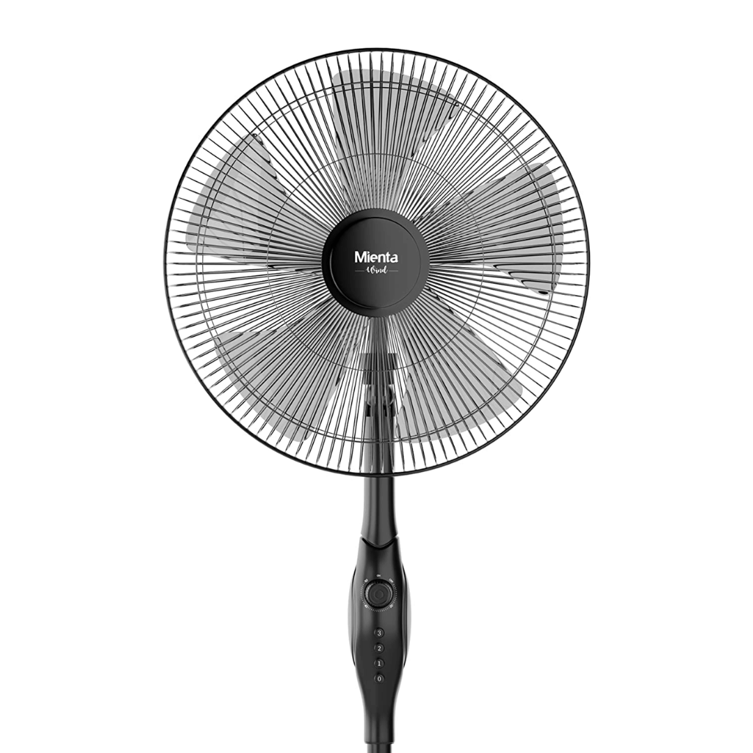 Mienta fan stand 18 Inch Timer SF35938A- Black - amara 00