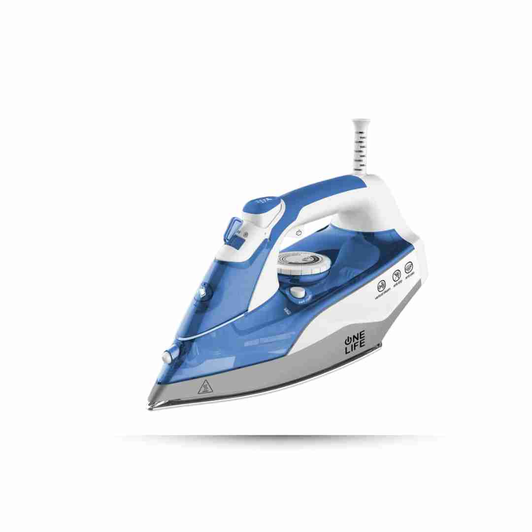 One Life Iron Steam ST220BW 2200 Watt Blue White amara onlinestore