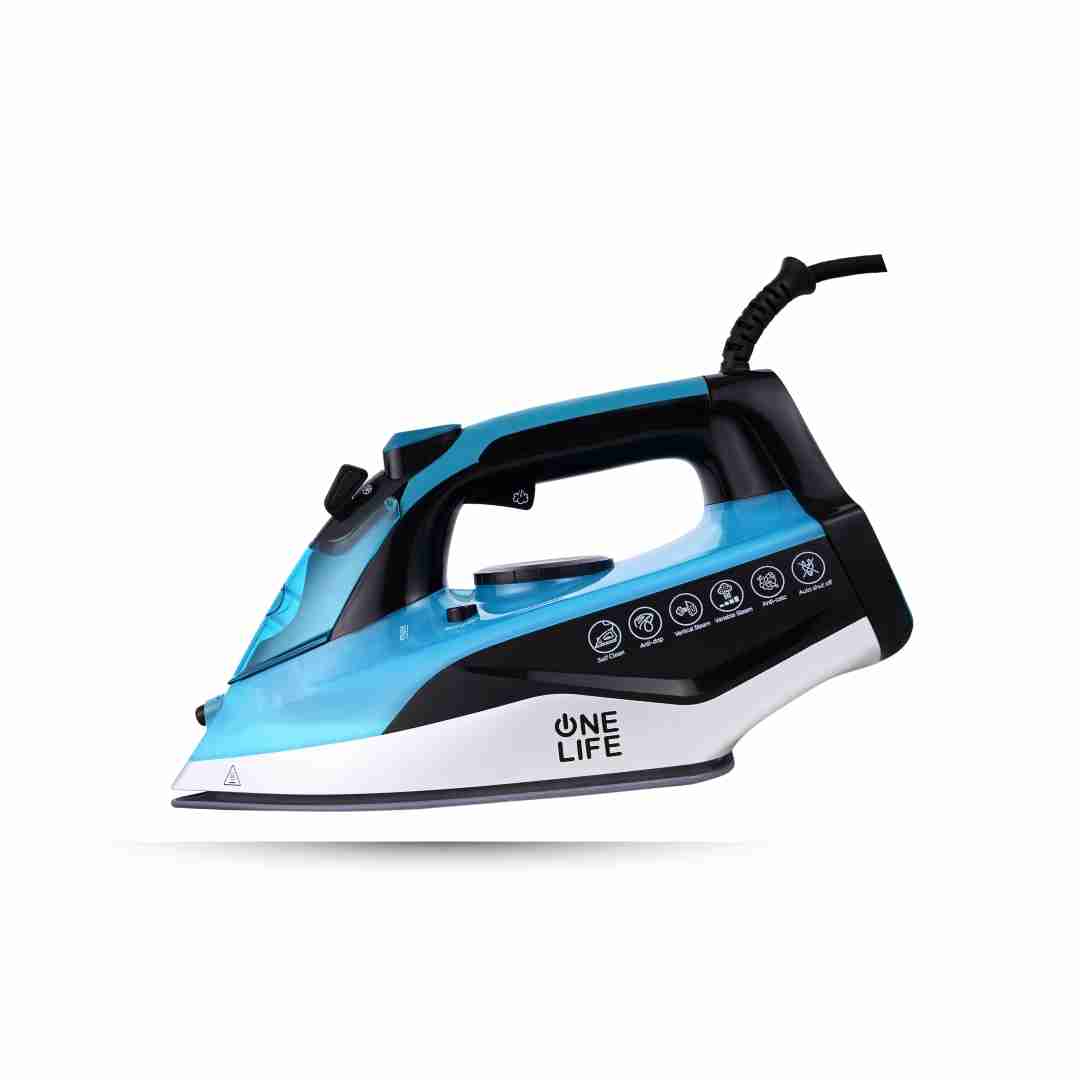One Life Iron Steam ST240BG 2400 Watt -Black blue amara onlinestore