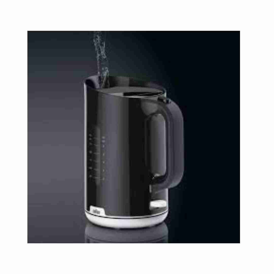 •Braun Electric Water Kettle 1.7 Liter 2200-watt WK1100BK - Black amara onlinestore (1)