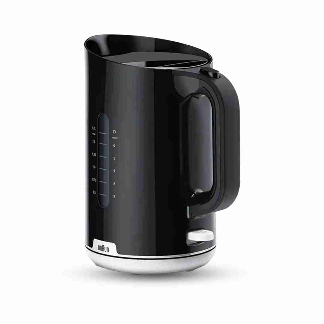 •Braun Electric Water Kettle 1.7 Liter 2200-watt WK1100BK - Black amara onlinestore
