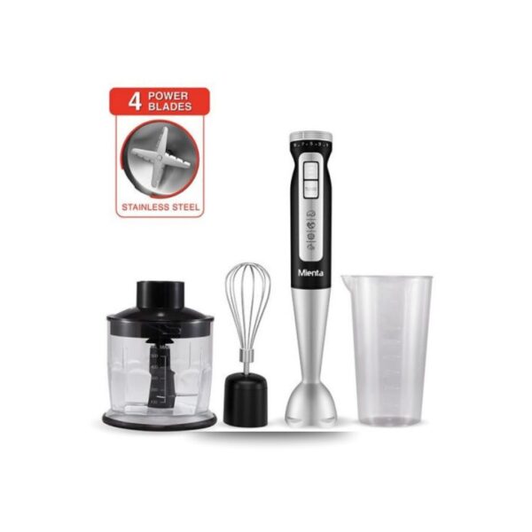 Mienta Hand blender 1000 Watt Turbo Plus HB111438A-Black