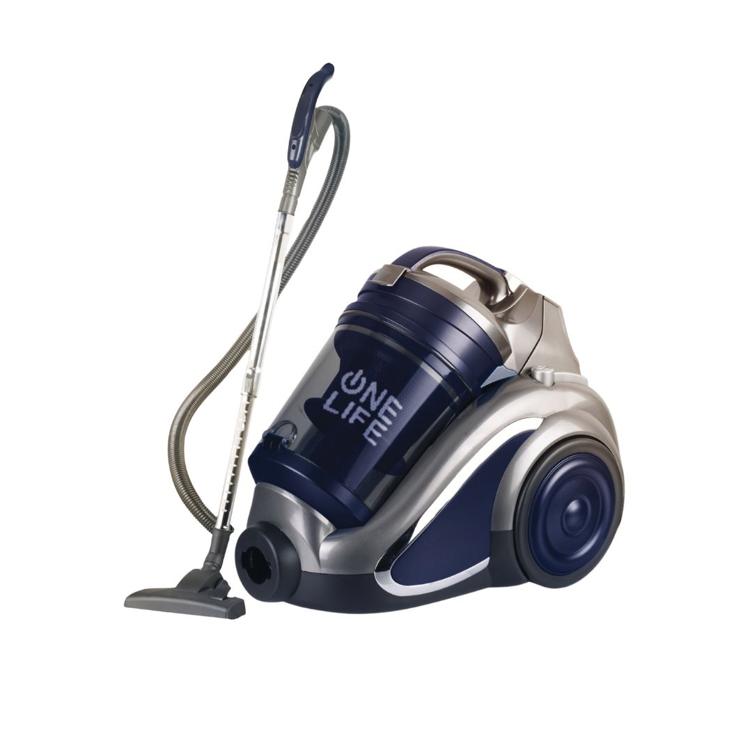 One Life vacuum bagless Cyclonic VC20B- 2200W- HEPA filter-Blue amara onlinestore
