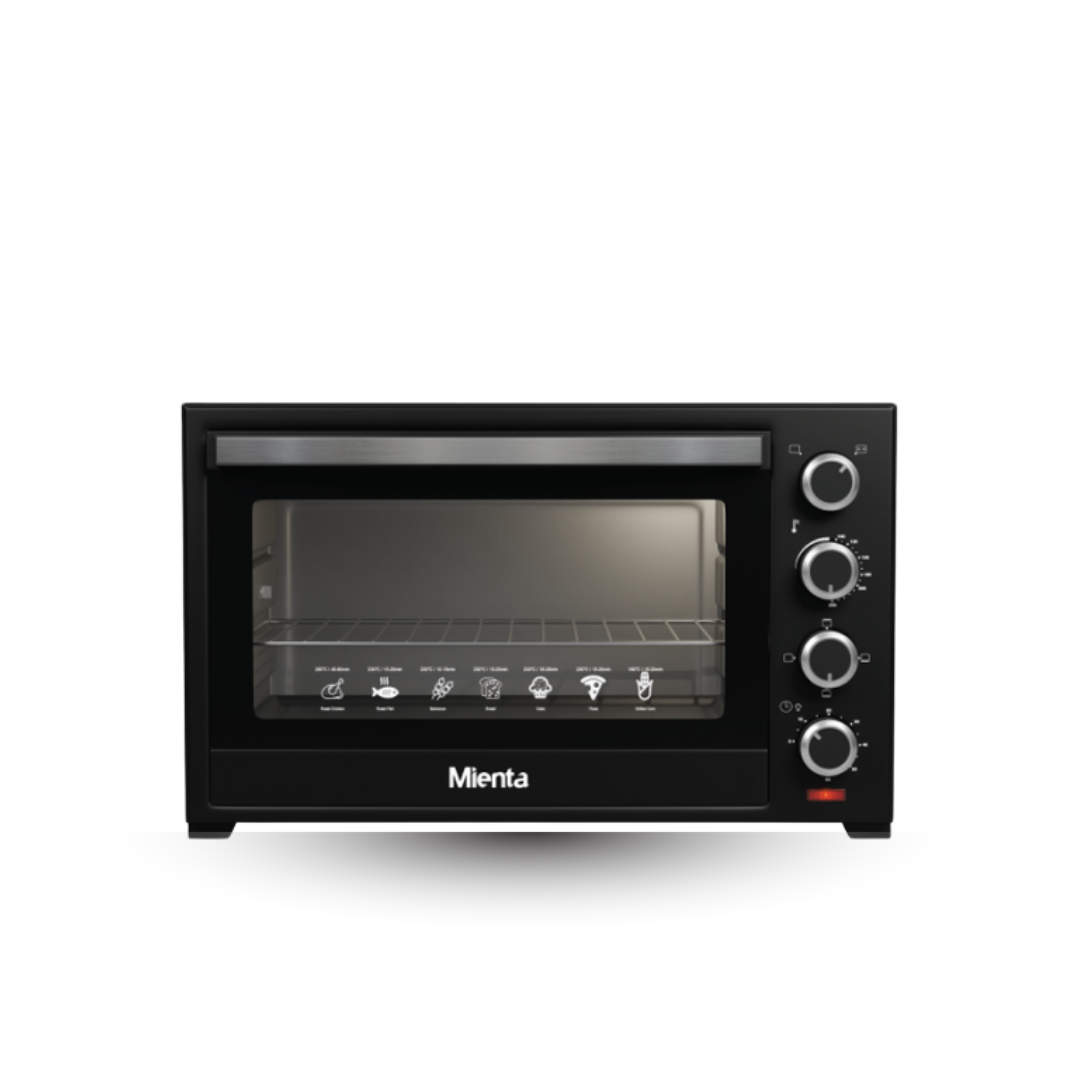 Mienta Electric Oven whit Grill 48 Liter-OV30838A- 2000W Quick Chef-Black amara onlinestore