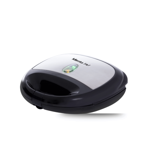 Mienta Sandwich Maker 750W 3 in 1- SM27409A- Silver