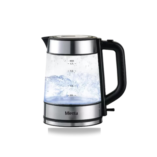 Meinta Pyrex Electric kettle 2200-watt 1.7 Liter EK201837A-Black