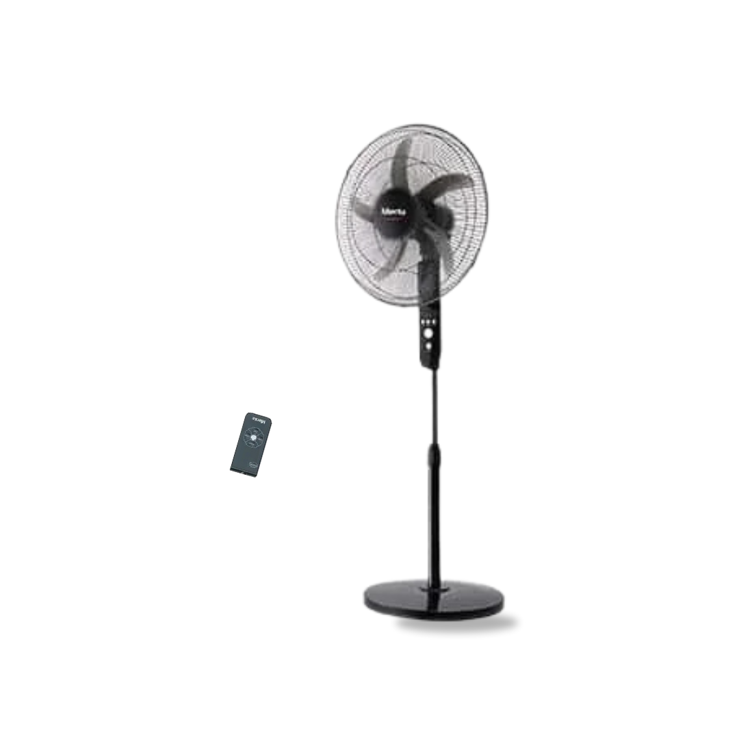 Mienta Stand Fan-18 Inch- 3 Speeds Remote Control SF351038A-Black amara onlinestor (2)