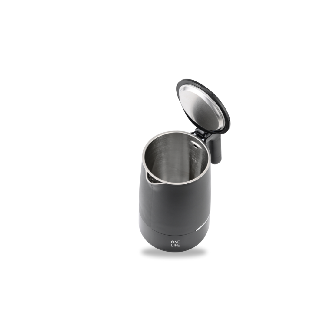One Life Kettle EKM80BK Double-Wall Construction 1.7L 2200W - Black amara onlinestore (2)