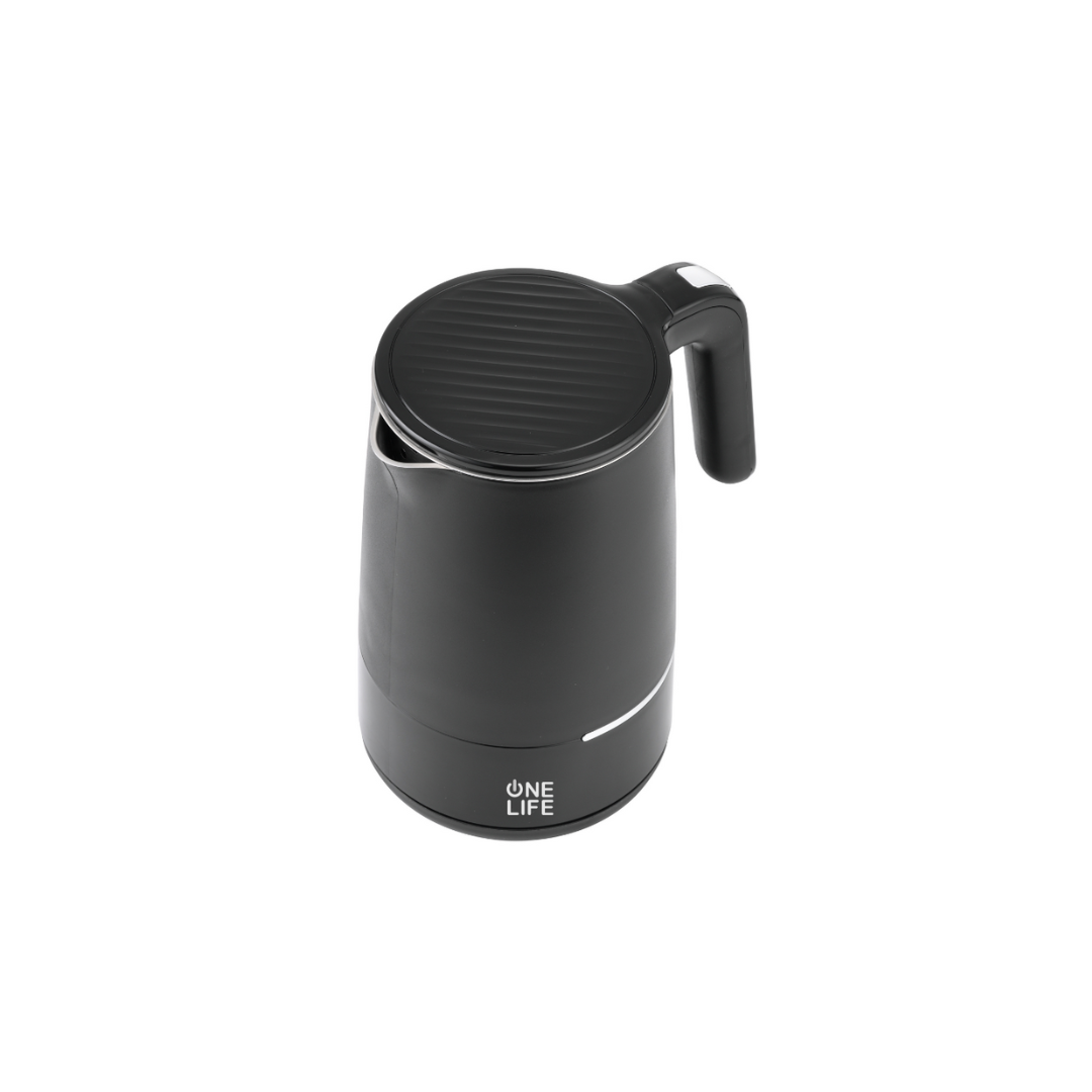 One Life Kettle EKM80BK Double-Wall Construction 1.7L 2200W - Black amara onlinestore (3)