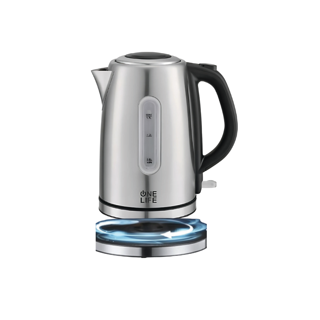 وان لايف غلاية ستانلس ستيل - EKC70S 2200W 1.7L ماء - مؤشر ضوء أمارا عبر الإنترنت (1)