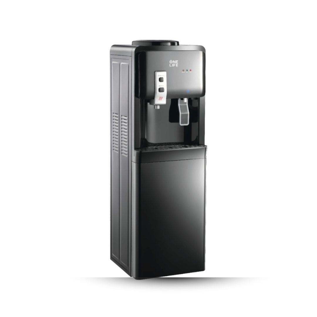 One Life Water Dispenser 2 Taps Hot-Cold- WD17S-B- Black- gray amara onlinestore (1)